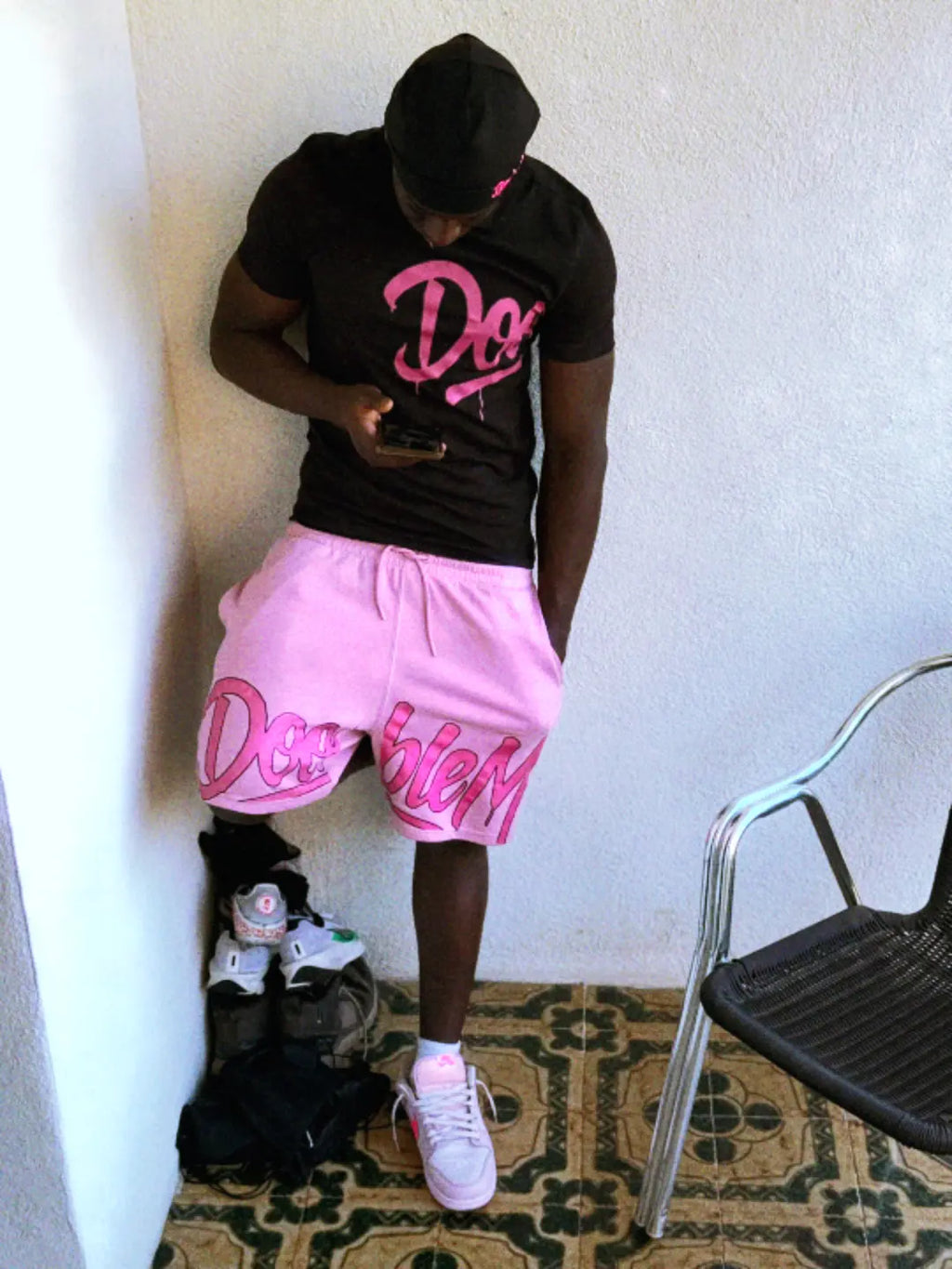 Conjunto Dooble M Urban Pink – Camiseta