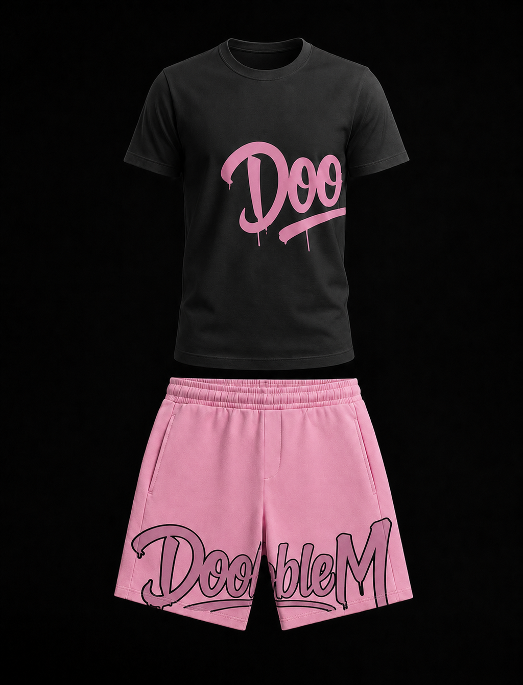 Conjunto Dooble M Urban Pink – Camiseta