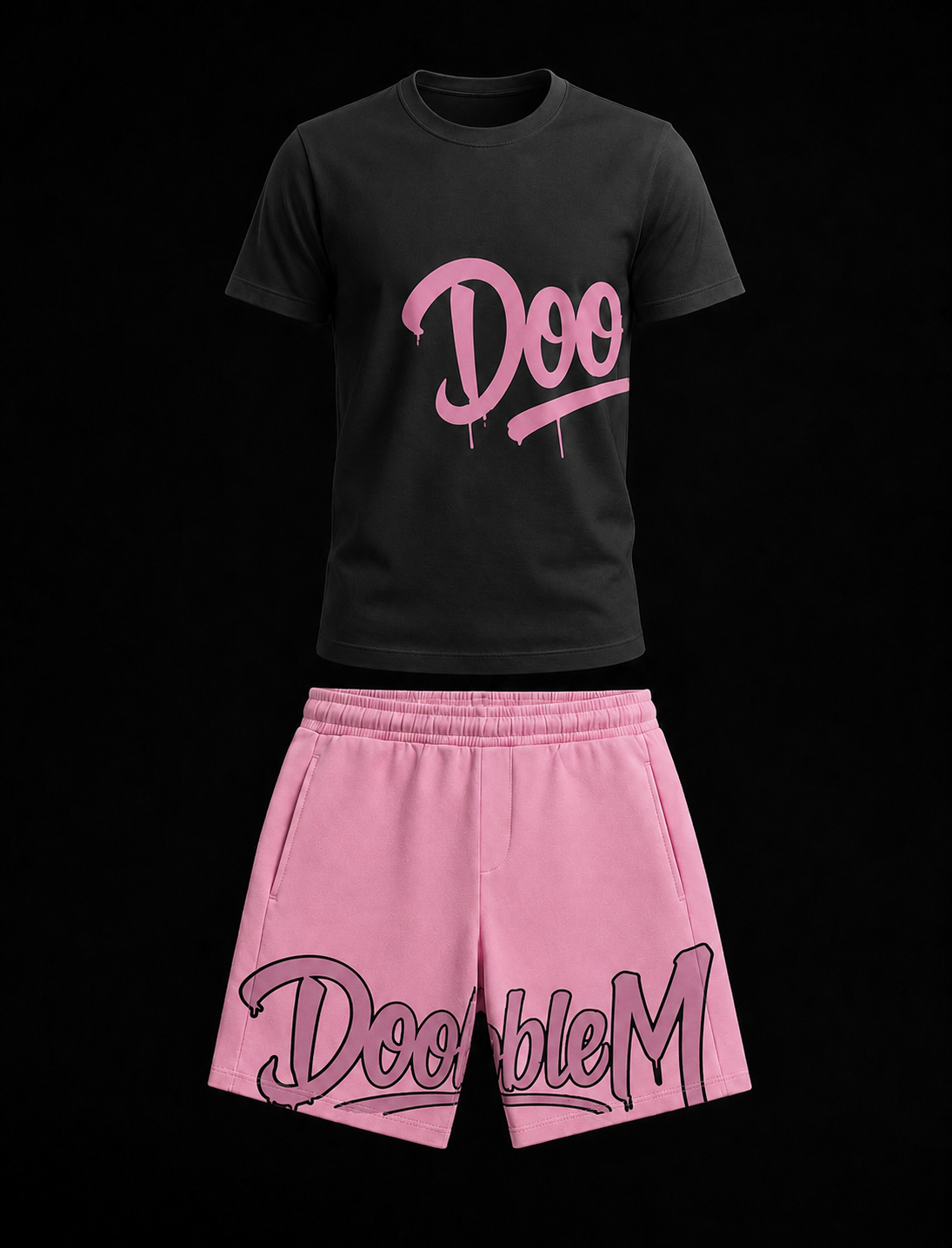 Conjunto Dooble M Urban Pink – Camiseta