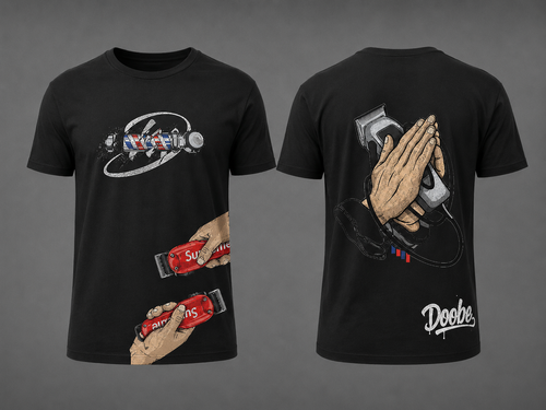 Camisetas de Barbería Personalizables | Diseños Exclusivos Dooble M