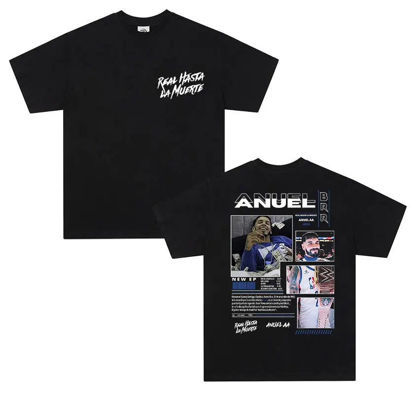 Camiseta “Real Hasta La Muerte” Anuel AA