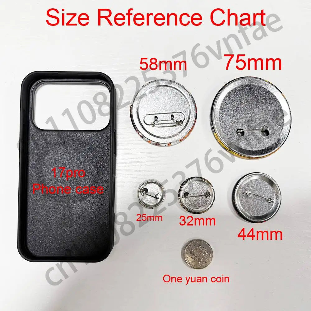 pins coleccionables para ropa y mochila (25 mm–75 mm)