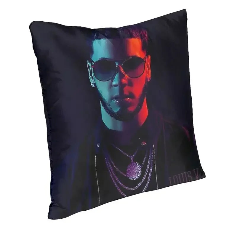 Funda cojín Anuel AA decorativa hogar