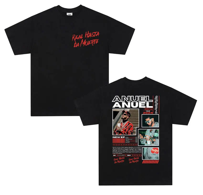Camiseta “Real Hasta La Muerte” Anuel AA