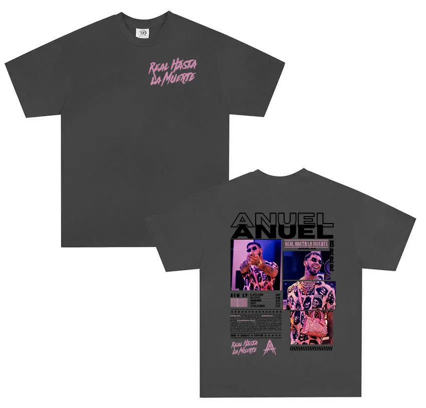 Camiseta “Real Hasta La Muerte” Anuel AA