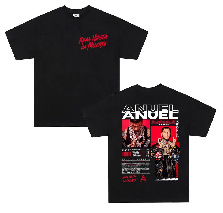 Camiseta “Real Hasta La Muerte” Anuel AA