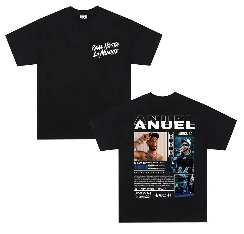 Camiseta “Real Hasta La Muerte” Anuel AA
