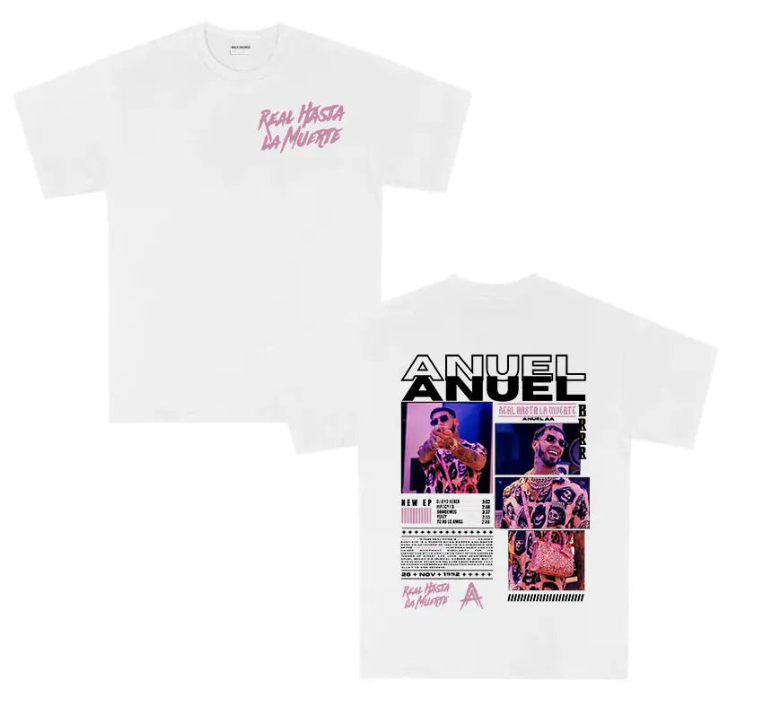 Camiseta “Real Hasta La Muerte” Anuel AA