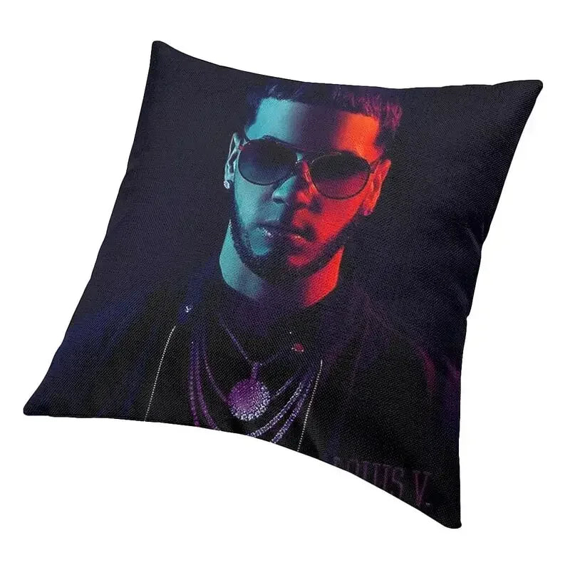 Funda cojín Anuel AA decorativa hogar