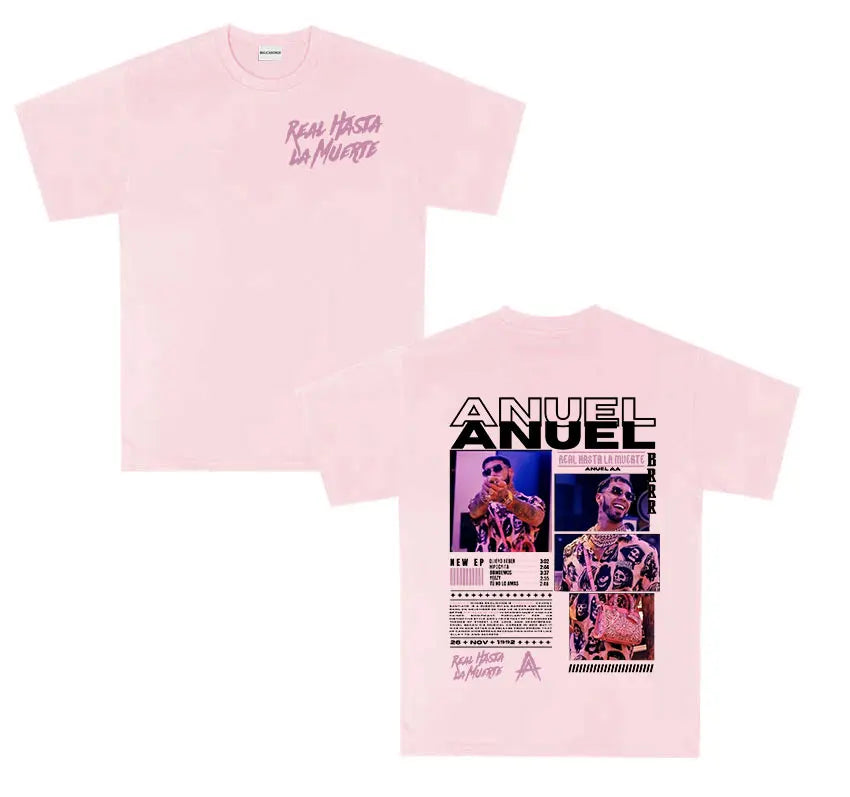 Camiseta “Real Hasta La Muerte” Anuel AA