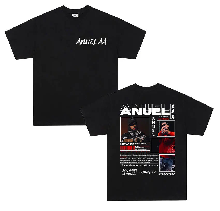 Camiseta “Real Hasta La Muerte” Anuel AA