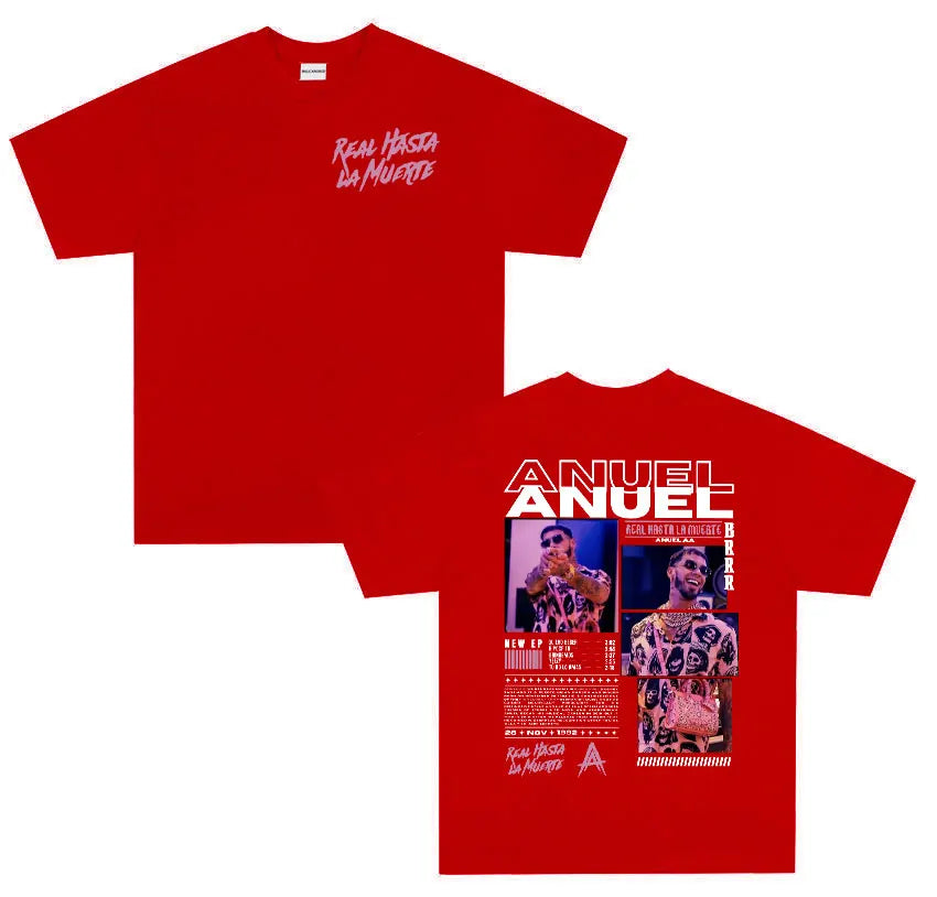 Camiseta “Real Hasta La Muerte” Anuel AA