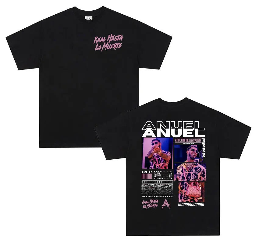Camiseta “Real Hasta La Muerte” Anuel AA