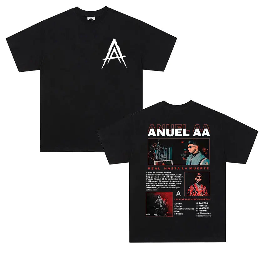 Camiseta “Real Hasta La Muerte” Anuel AA