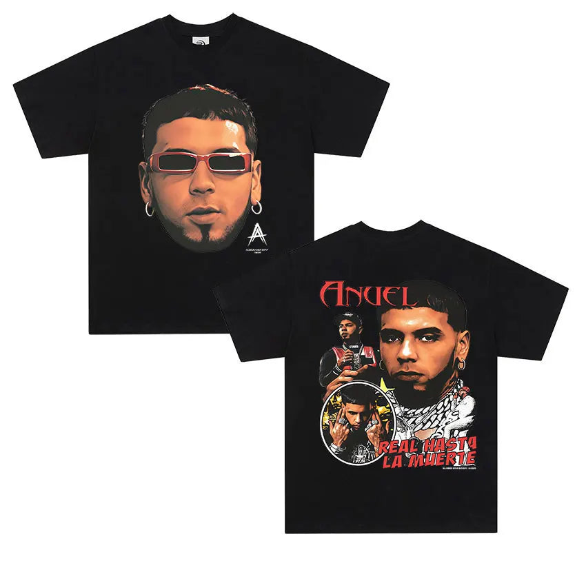 Camiseta “Real Hasta La Muerte” Anuel AA