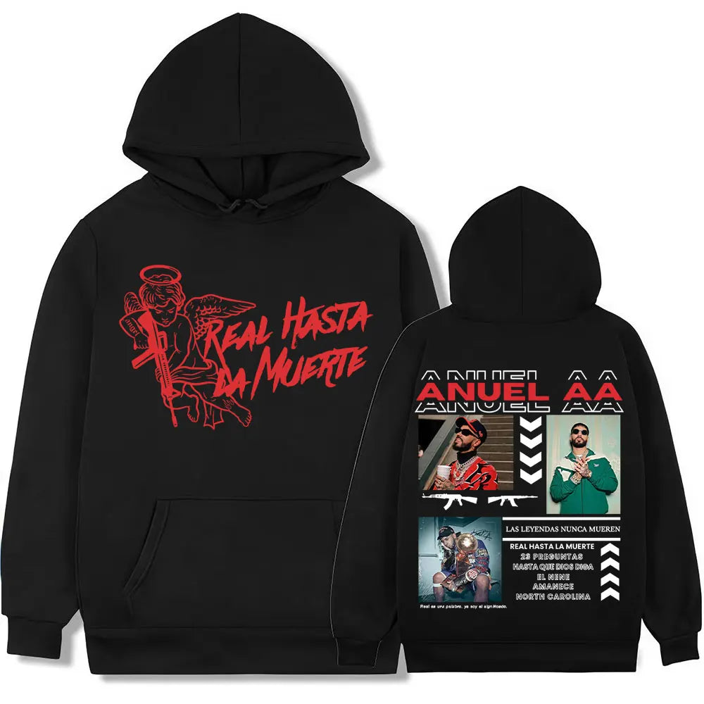 Sudadera “Real Hasta La Muerte” Anuel AA