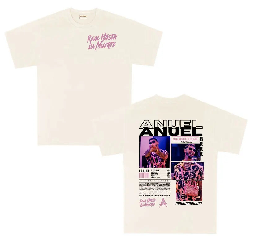 Camiseta “Real Hasta La Muerte” Anuel AA