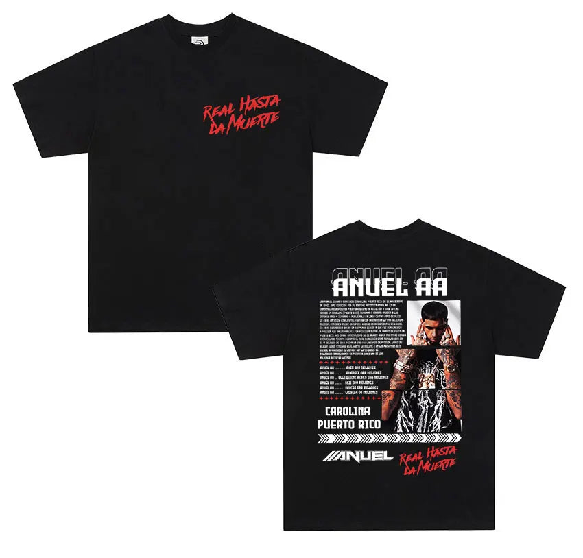 Camiseta “Real Hasta La Muerte” Anuel AA