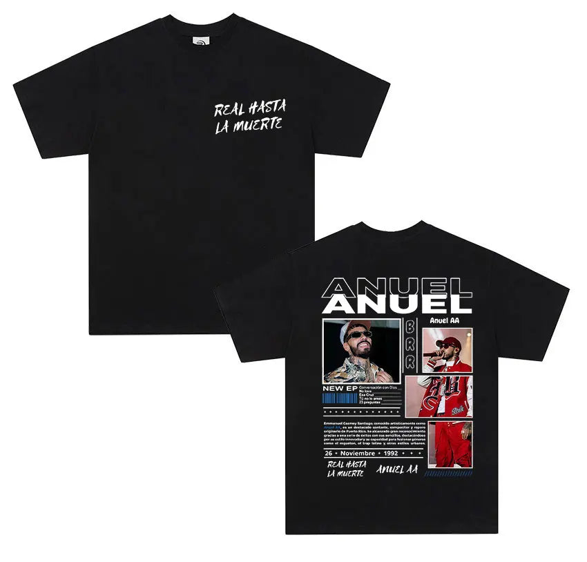 Camiseta “Real Hasta La Muerte” Anuel AA