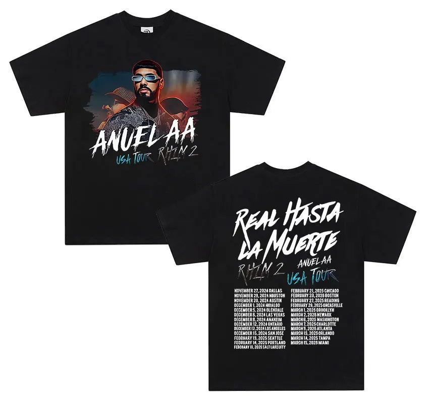 Camiseta “Real Hasta La Muerte” Anuel AA