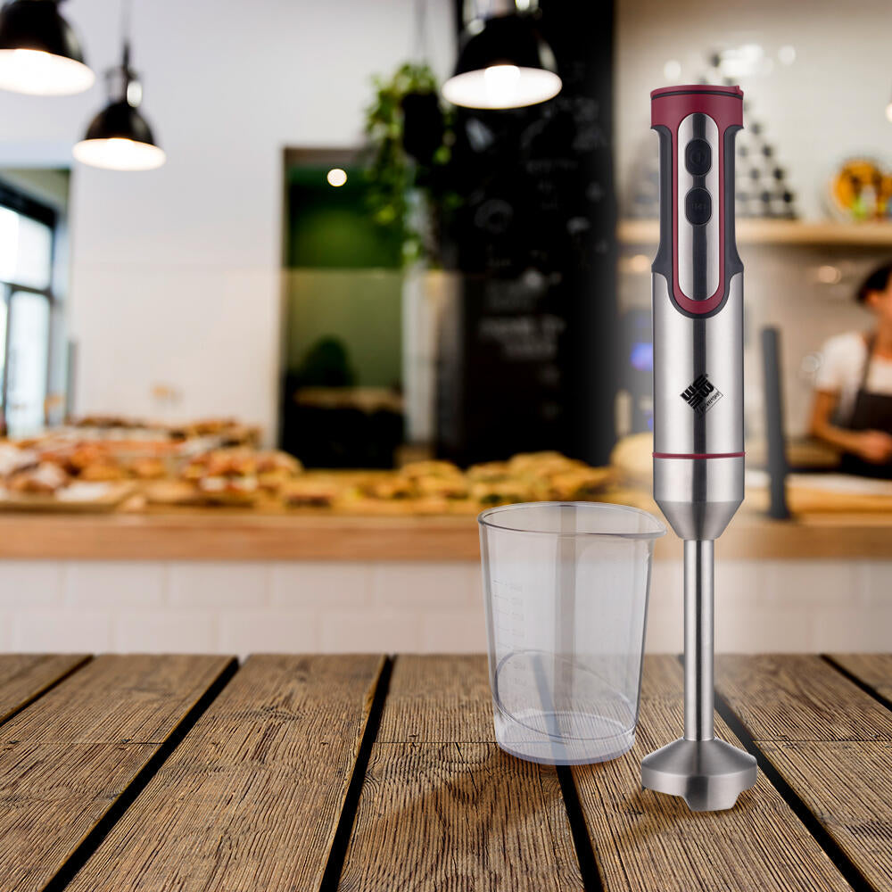 Batidora de Brazo 1200W Acero Inoxidable – Potente, Precisa y con Velocidad Variable