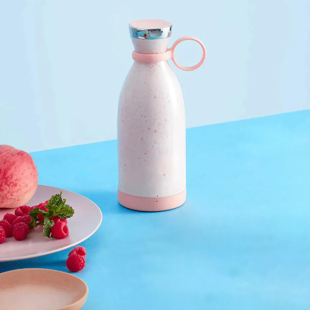 Botella Licuadora Portátil USB – Mezclador Personal Recargable para Smoothies, Batidos y Zumos