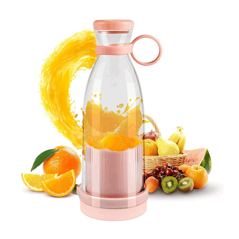 Botella Licuadora Portátil USB – Mezclador Personal Recargable para Smoothies, Batidos y Zumos